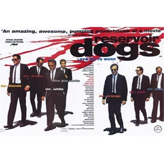 Pop Culture Graphics Reservoir Dogs Movie Poster - 17 x 11