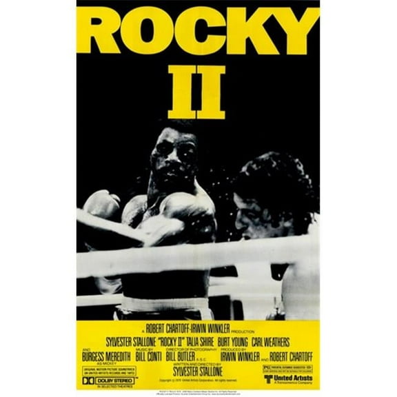 Pop Culture Graphics  Rocky 2 Movie Poster, 11 x 17