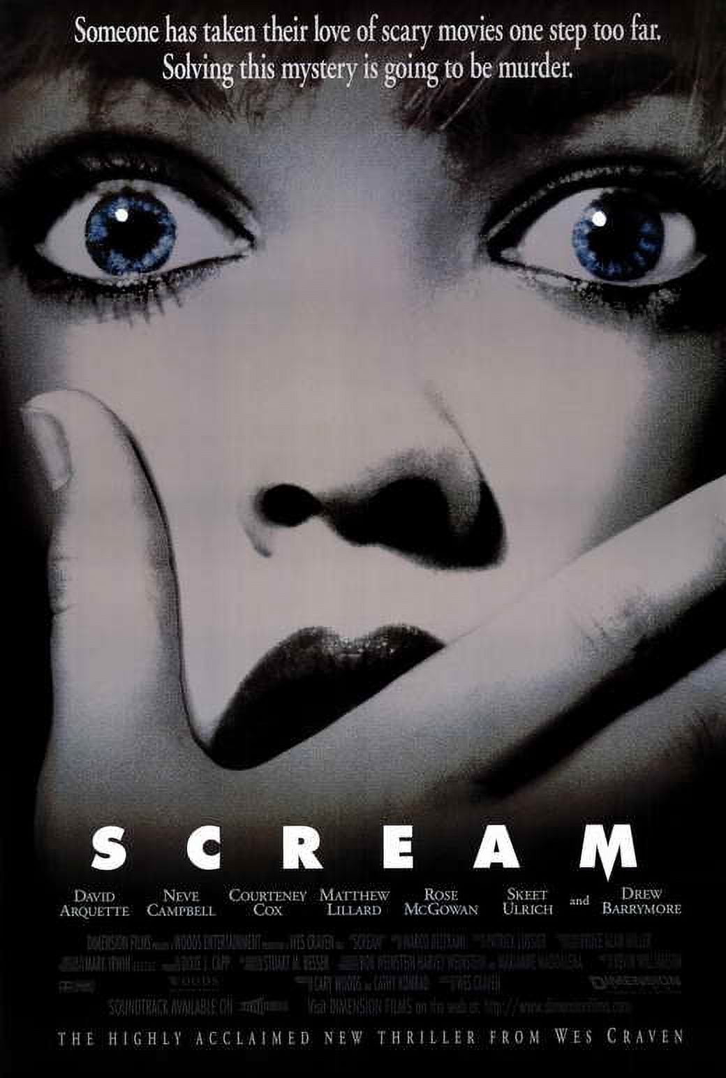 Pop Culture Graphics Scream Movie 11 x 17 Posters