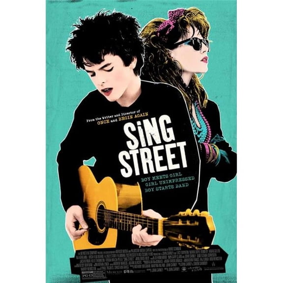 Pop Culture Graphics  Sing Street Movie Poster - 11 x 17