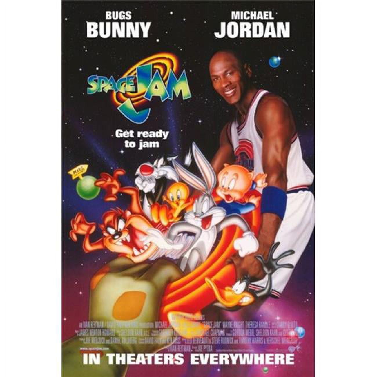 Pop Culture Graphics Space Jam Movie Poster, 11 x 17