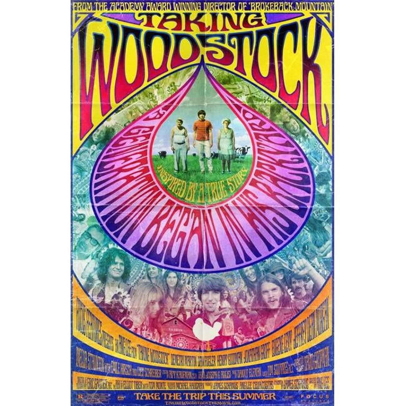 Pop Culture Graphics Taking Woodstock Movie Poster, 11 x 17