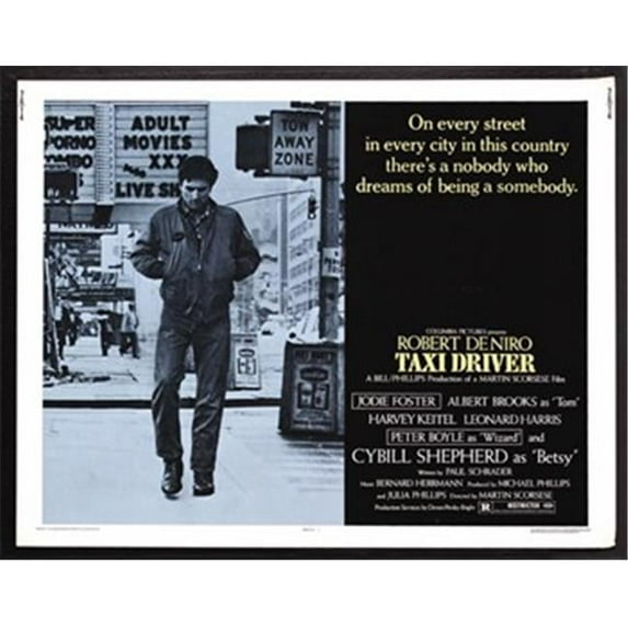 Pop Culture Graphics Taxi Driver Movie Poster - 17 x 11