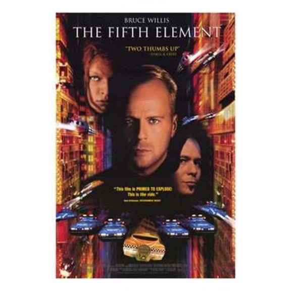 Pop Culture Graphics MOV260276 The Fifth Element Movie Poster, 11 x 17
