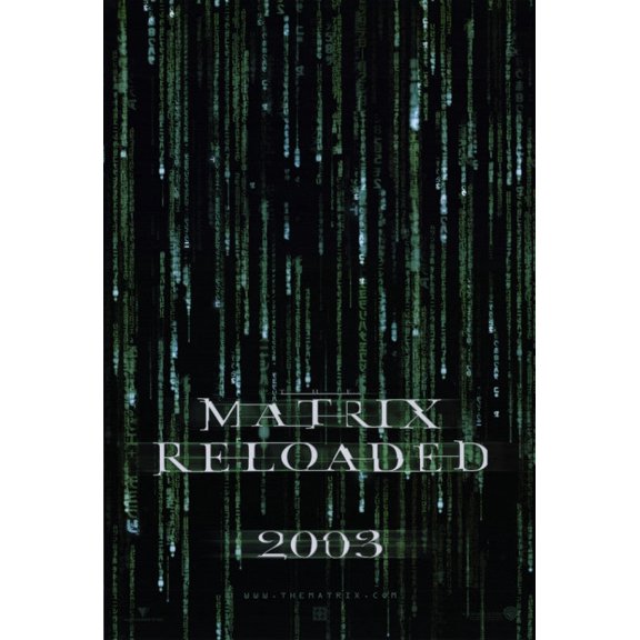 The Matrix Reloaded Movie Poster Print (27 x 40)