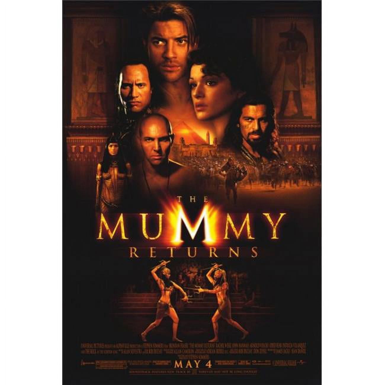 The Mummy Returns Movie Poster (11 x 17) - Walmart.com