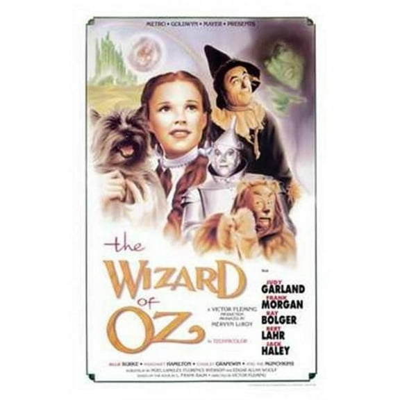 Pop Culture Graphics  The Wizard of Oz Movie Poster, 11 x 17