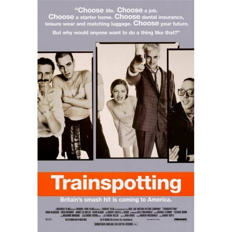 Pop Culture Graphics MOVCF0296 Trainspotting Movie Poster Print