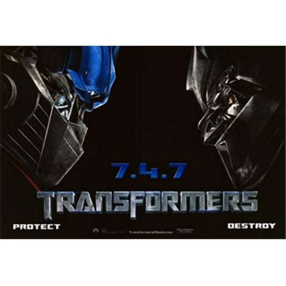 Pop Culture Graphics  Transformers - Style M Movie Poster