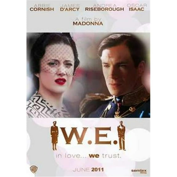 Pop Culture Graphics  W.E. Poster by Unknown -11.00 x 17.00