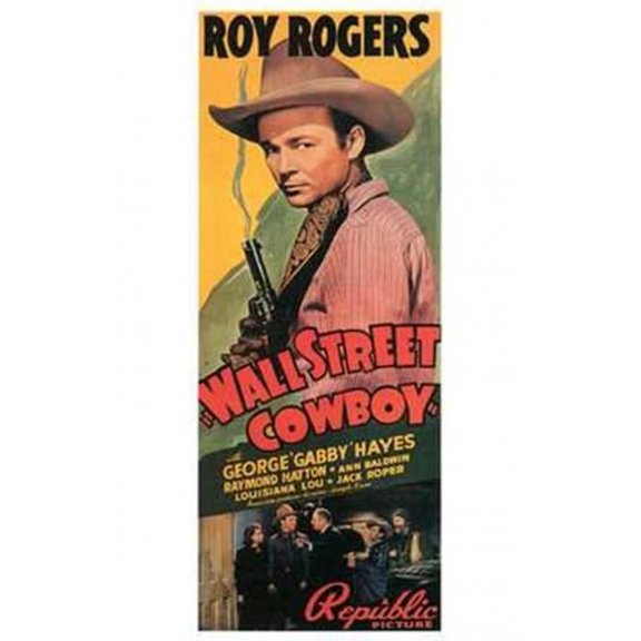 Pop Culture Graphics  Wall Street Cowboy Movie Poster - 11 x 17