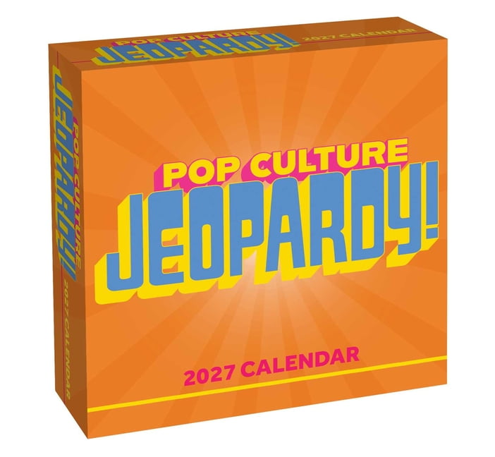 Pop Culture Jeopardy! 2027 Day-To-Day Calendar, (Paperback)