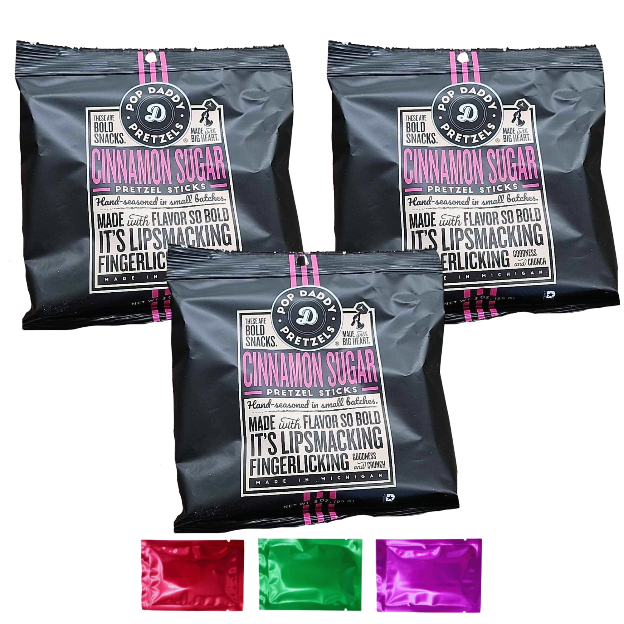 Pop Daddy Pretzels Cinnamon Sugar Sticks GlutenFree Bold Gourmet