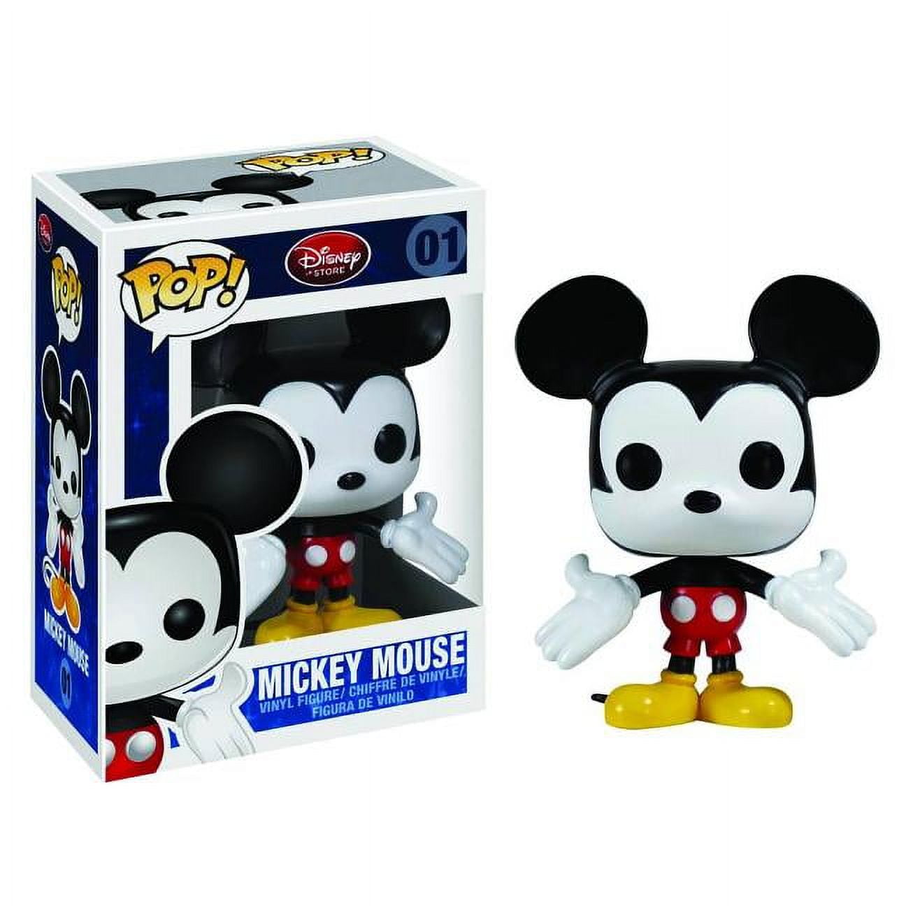 Limited Edition Blue and Green Vinyl Mickey Mouse Figure