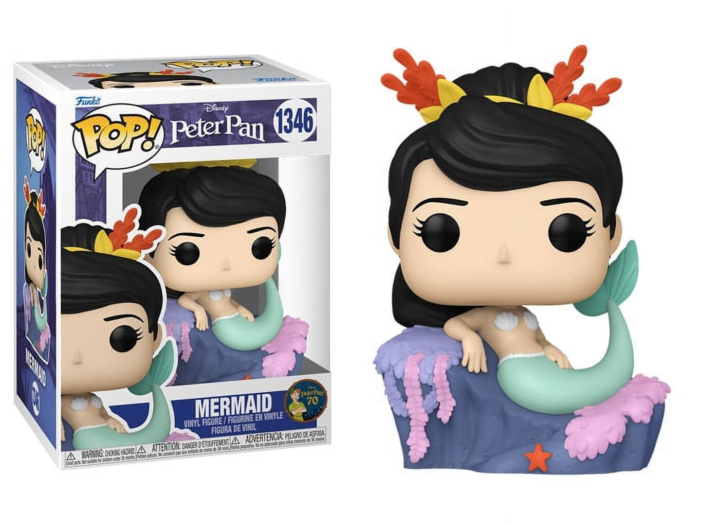 Peter Pan 70th Anniversary - Figurine POP! Mermaid 9 cm - Figurines - LDLC