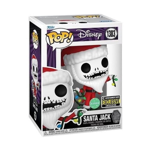Pop Disney The Nightmare Before Christmas 3.75 Inch Action Figure Exclusive - Santa Jack Scented #1383