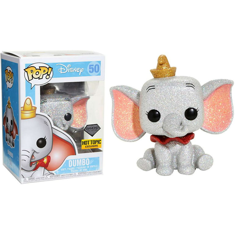 Pop! Disney Vinyl Figure Collection) Dumbo (Diamond #50 Exclusive Hot Topic