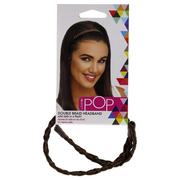 Pop Double Braid Headband - R10 Chestnut by Hairdo for Women - 1 Pc Hair Headband
