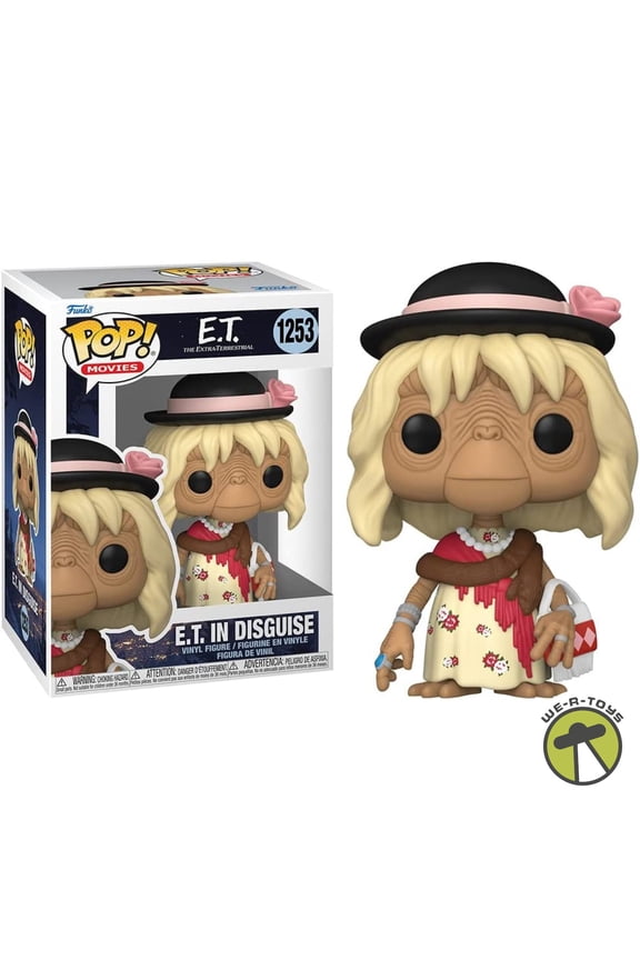 Funko Pop! Movies E.T. The Extra-Terrestrial E.T. in Disguise Vinyl Figure 1253