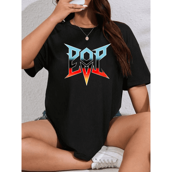 Pop Evil What Remains Album Art Retro Vintage Rock Music Band Graphic Unisex T-shirt.PNG V90032 up to size 5XL