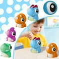 thumbnail image 1 of Pop Out Eyes Dinosaur Squishy Dolls - Super Soft Slow Rising Stress Relief Squeeze with Bulging Eyes, Cute Eye Popping Decompression Doll for Anxiety Relief, 1 of 9