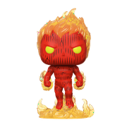 Funko Pop Fantastic Four Human Torch Vinyl Figures, with Collectible