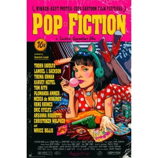 ポスター 90s VINTAGE PULP FICTION ORIGINAL POSTER PULP Fiction-an Original Vintage Movie Poster of Quentin