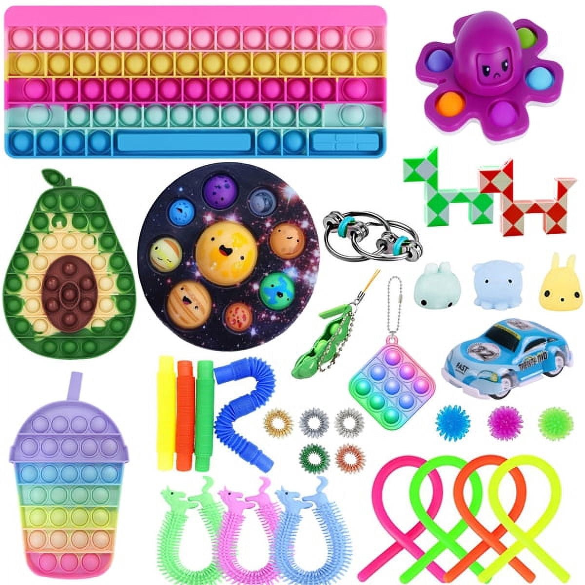 Pack De 22 Juguetes Fidget KAMBIA, Antiestrés Y Sensoriales Para Niños Y Adultos