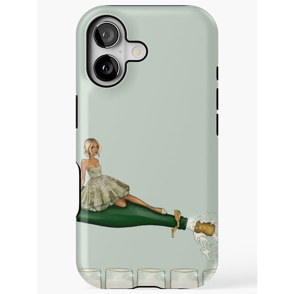 Pop Fizz Clink Classic Celebration Phrase Phone Case for iPhone 17 16 15 14 13 12 11 Pro Max