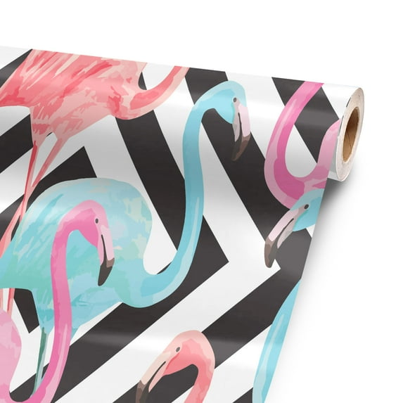 Pop Flamingo 12” x 52” Vinyl Wrap Sheet for large or custom items | 3M wrap DIY to custom skin gear of all types and sizes, including vehicles, boats, appliances, furniture, atv’s, golf