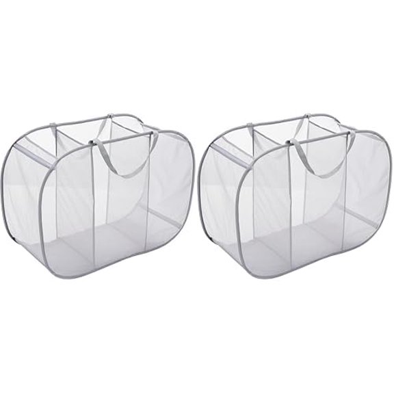 Pop & Fold, Paloma Gray Laundry Sorter (Pack of 2)