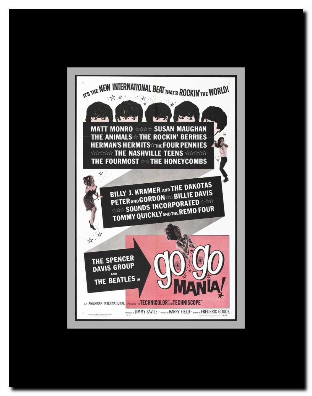 Pop Gear Framed Movie Poster