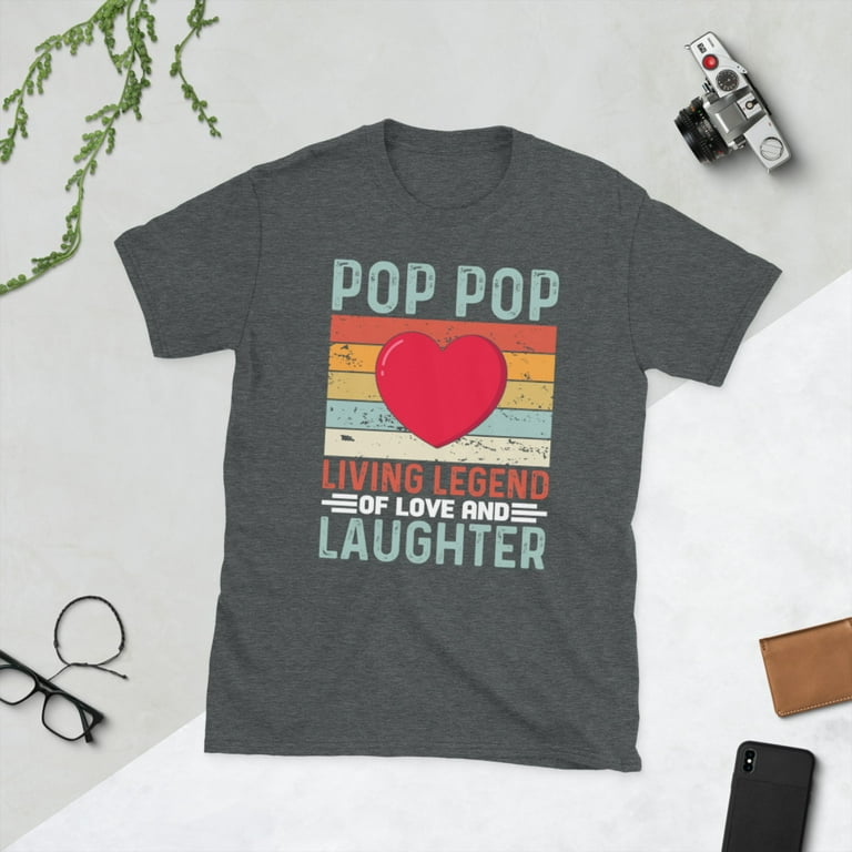 Mens Pop The Man The Myth The Legend Tshirt Mens Pop The Man The Myth The Legend Tshirt
