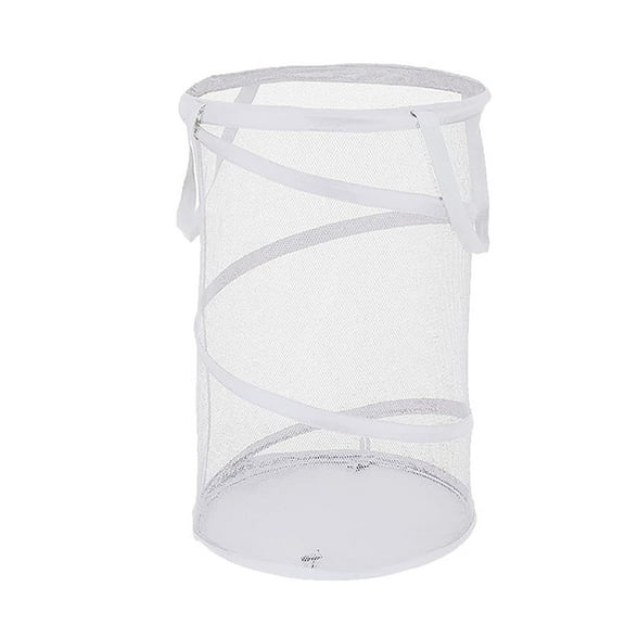 Pop Up Hamper for Laundry Mesh Collapsible Laundry Basket,Large Clothes Hamper,Collapsible Mesh Laundry Hamper with Wide Opening,Dirty Clothes Hamper,Space-Saving for Clothes and Storage,1PC,14"x22"