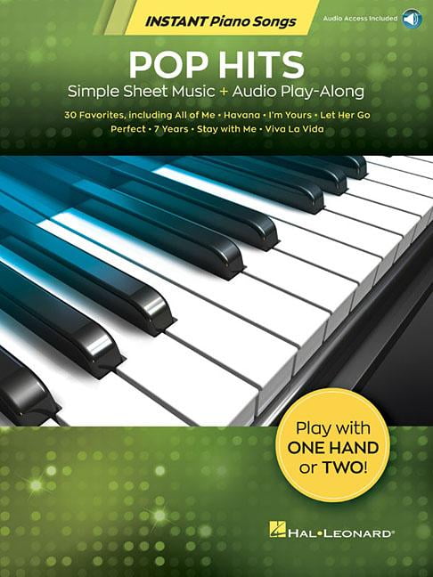 HAL LEONARD Pop Hits - Instant Piano Songs Book/Online Audio, (Paperback)