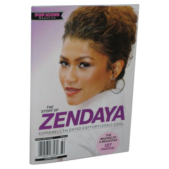 Pop Icons Magazine The Story of Zendaya (2023) Magazine Book