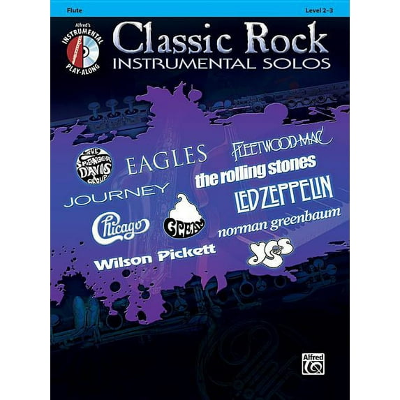 Pop Instrumental Solo Classic Rock Instrumental Solos: Flute: Level 2-3, (Paperback)