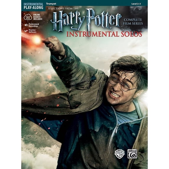 Pop Instrumental Solo: Harry Potter Instrumental Solos: Trumpet, Book & Online Audio/Software (Paperback)