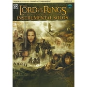 Pop Instrumental Solo The Lord of the Rings Instrumental Solos for Strings Violin with Piano Acc., Book & Online Audio/Software, Paperback
