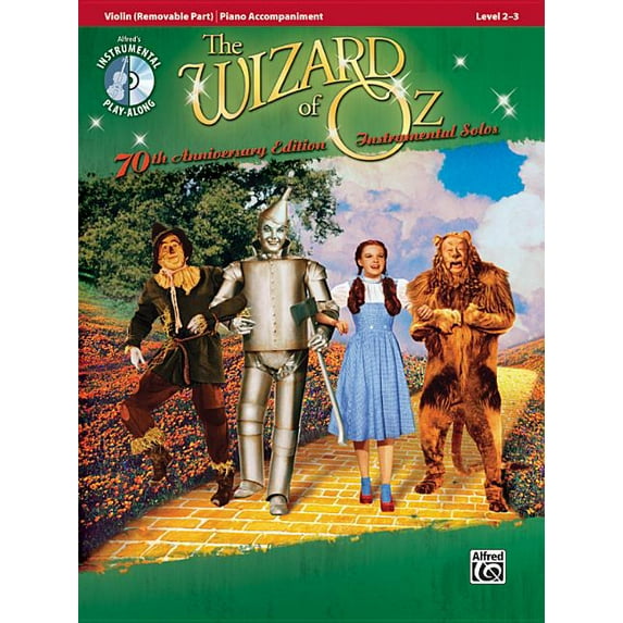 Pop Instrumental Solos: The Wizard of Oz Instrumental Solos: Violin (Removable Part)/Piano Accompaniment (Other)