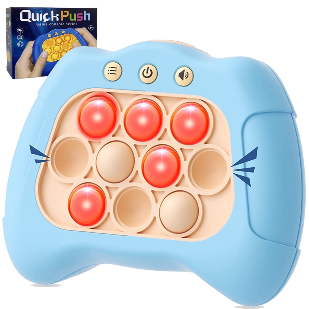 Dark Blue Pop Pro Toy Fidget Kids Games Toys, Make It Light up Handheld  Board Console, Toys for Ages 3 4 5-7 Year Old Girls and Boys Birthday Gifts