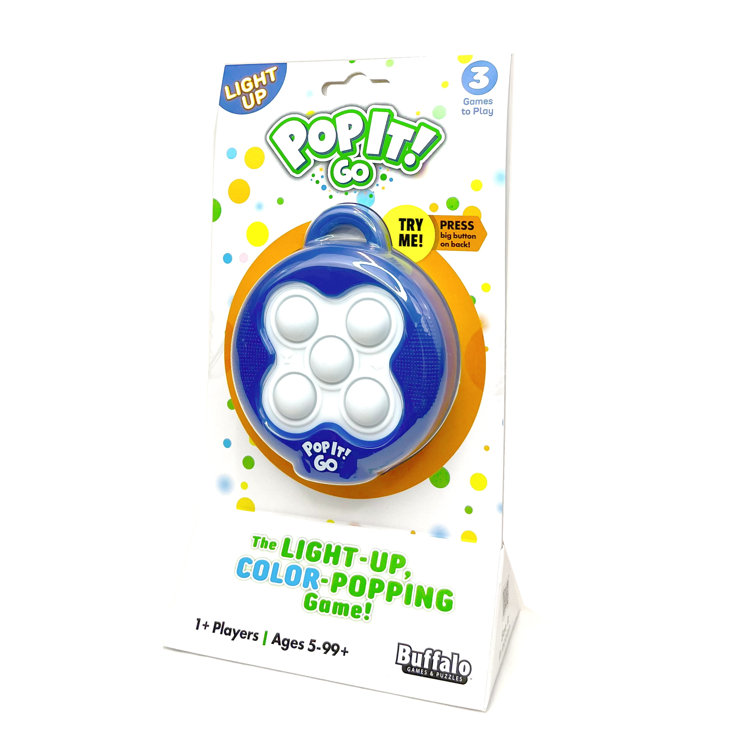 Pop It Go Bubble Popping Sensory Game 8.13 inch x 4.5 inch for Children Ages 5+ by Buffalo Games $9.97