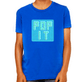 thumbnail image 1 of Pop It Shirt for Boys - Pop It Shirts for Kids - Pop It Fidget Toy Shirt for Youth, Boys, Kids - Blue, 1 of 5