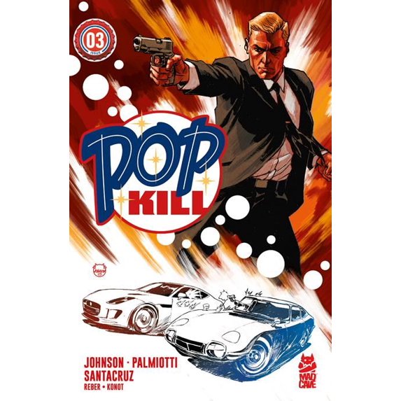 Pop Kill #3 (of 4) Cvr A Dave Johnson (mr) Mad Cave Studios Comic Book