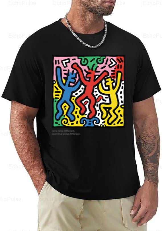 80’s Painting Art Men's Tee main image 1