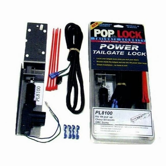 Pop & Lock Smart Lock Combo Kit with Standard Lock for 2005-2015 Tacoma - Black