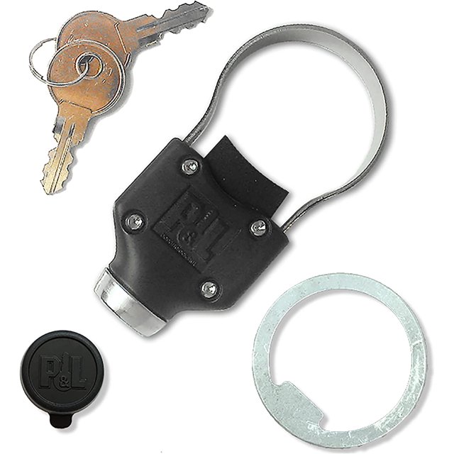 Pop & Lock Universal Black Tailgate Lock, Key Lock, PL9900, The Gate