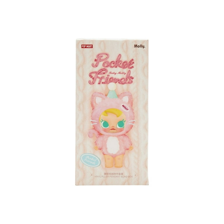 Pop Mart Baby Molly Pocket Friends Series Vinyl Plush Pendant