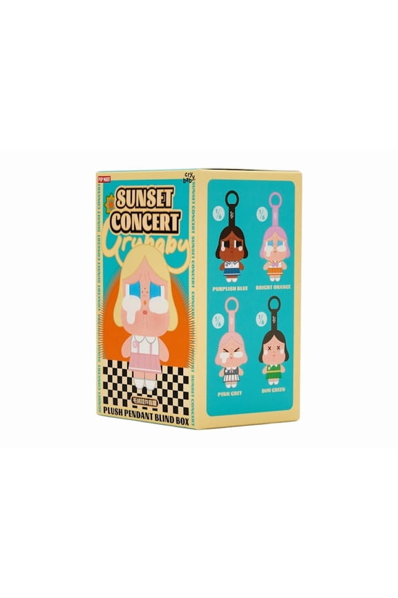CryBaby Sunset Concert Series Plush Pendant Single Blind Box, from StockX