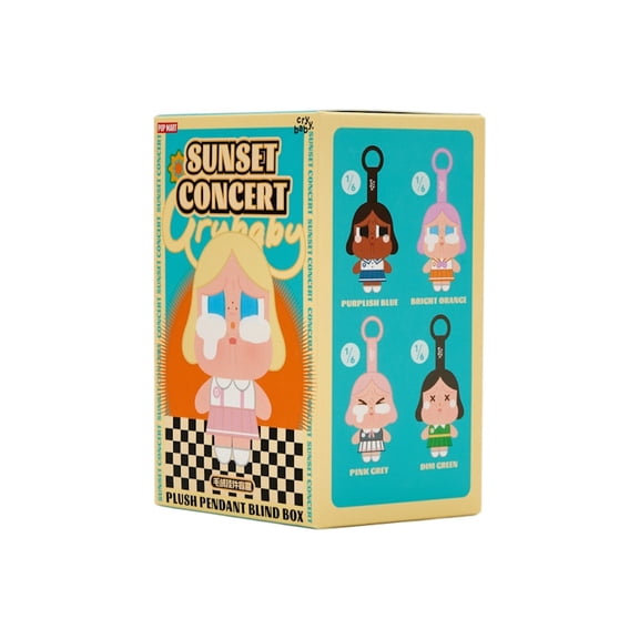 Pop Mart CryBaby Sunset Concert Series Plush Pendant Single Blind Box, from StockX